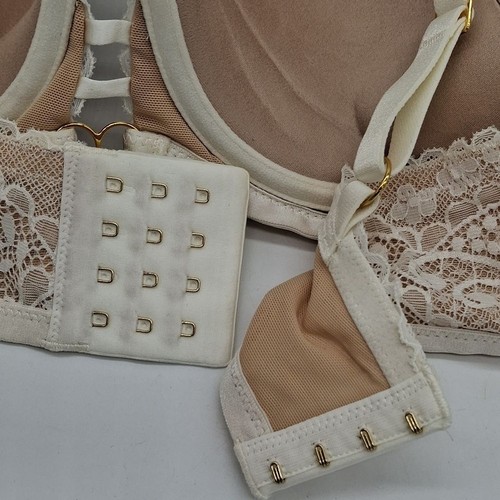 Aerie Bra Womens 38C Real Power Plunge Push Up Paisley Lace Soft Muslin 38C - Picture 5 of 7
