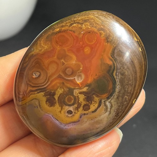64g rare Natural Gobi silk wrapped agate Madagascar beautiful to watch G1 - Picture 3 of 23