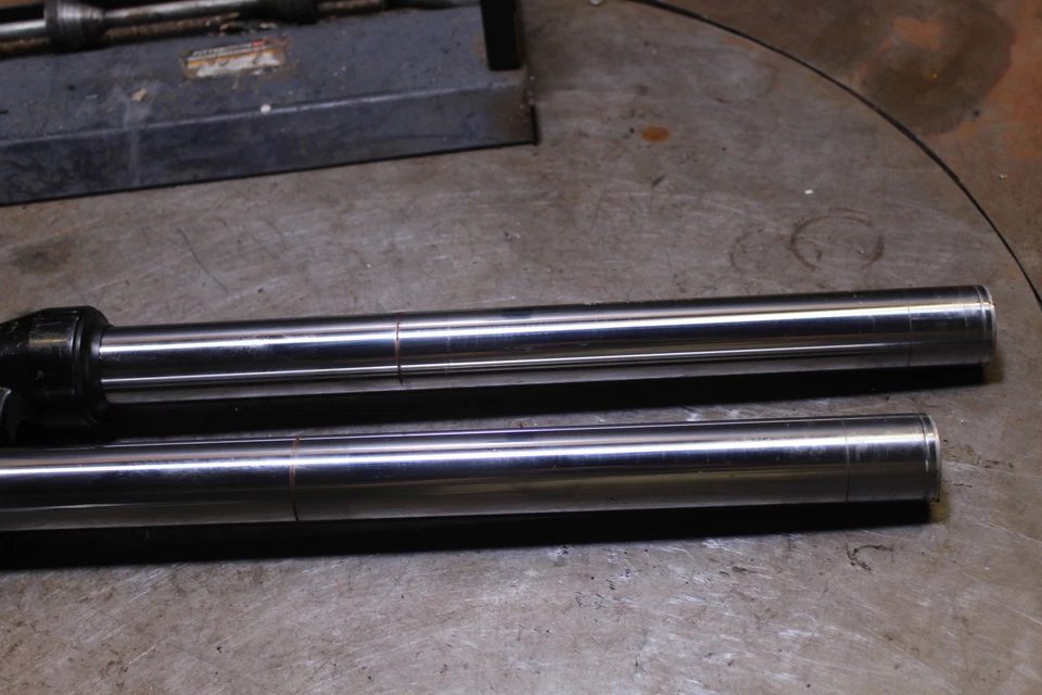 1991 Honda Cbr1000f Pair Front Forks Straight - Imagem 2 de 4