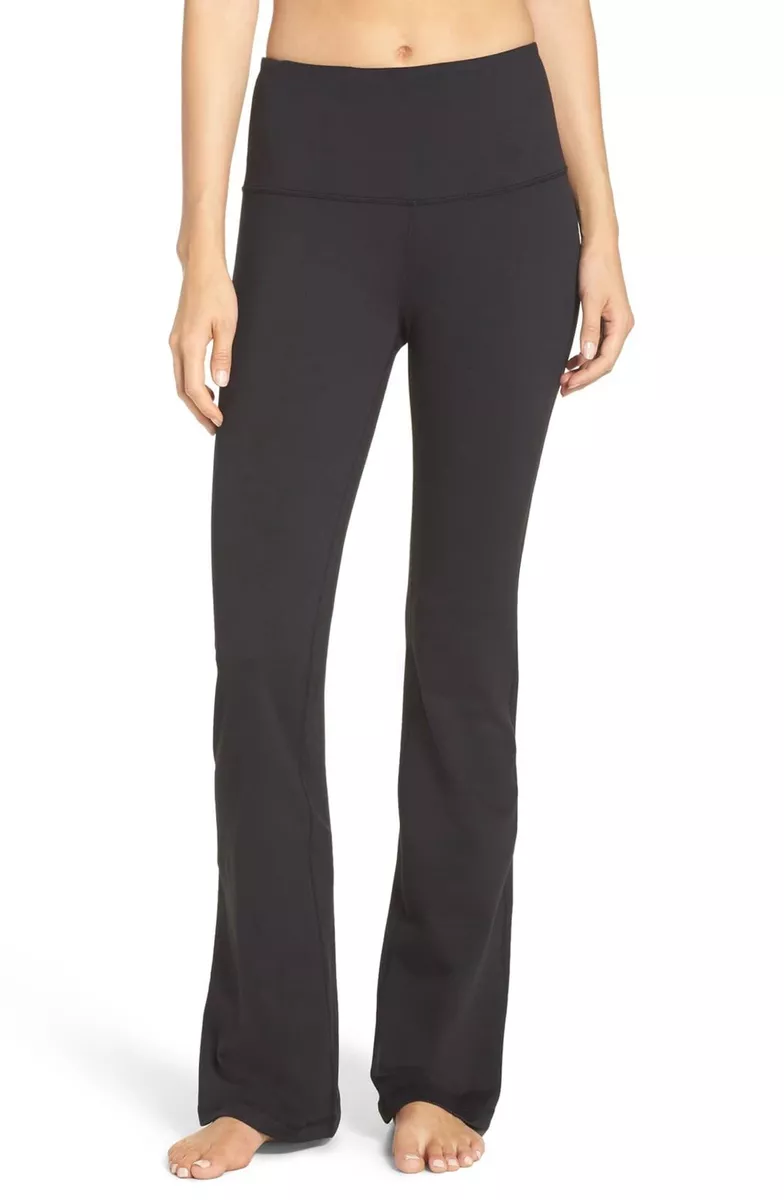 NEW Zella Barely Flare Live in High Waist Pants - Black - Size 6