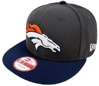 New Era Nfl Denver Broncos Graphite Snapback Cap S M 9Fifty Limited Edition