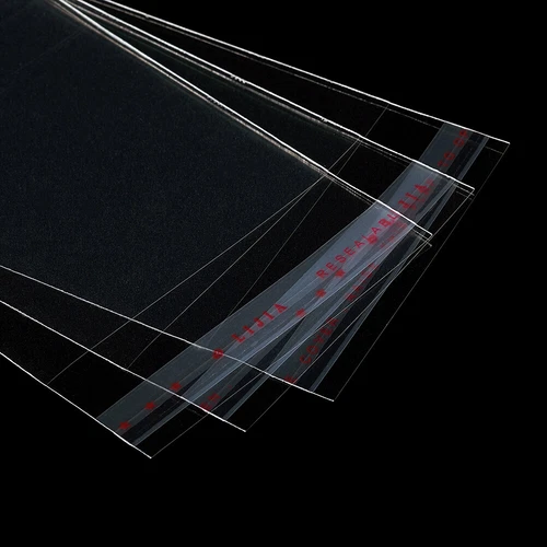 1000 Stck. durchsichtige OPP Zellophanbeutel Top Seal selbstklebend Geschenk Schmuck Verpackung - Bild 5 von 10