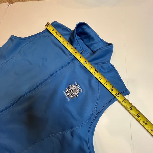Whistling Straits Herren Golf Weste Blau Softshell Full Zip Gr. XL PGA Wind Layer - Bild 6 von 10