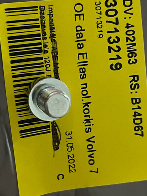 VOLVO S80 MK2 Auto Transmission Drain Plug 30713219 NEW