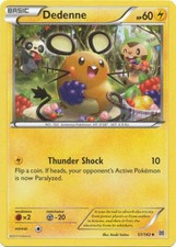 Dedenne 57/162 Uncommon - Pokemon XY Break Through Card
