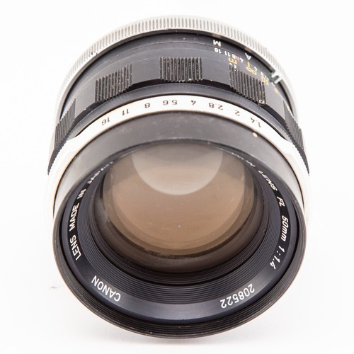 Canon FL 50mm f1.4 objectif / manual focus telephoto lens - Imagen 9 de 17