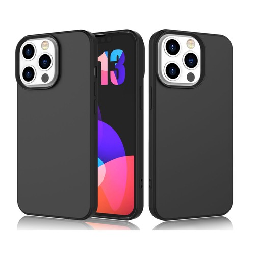 Für iPhone 13 14 15 Pro Max 12 11 XS XR 8 7Plus Silikon Hülle + Displayschutz - Bild 2 von 77