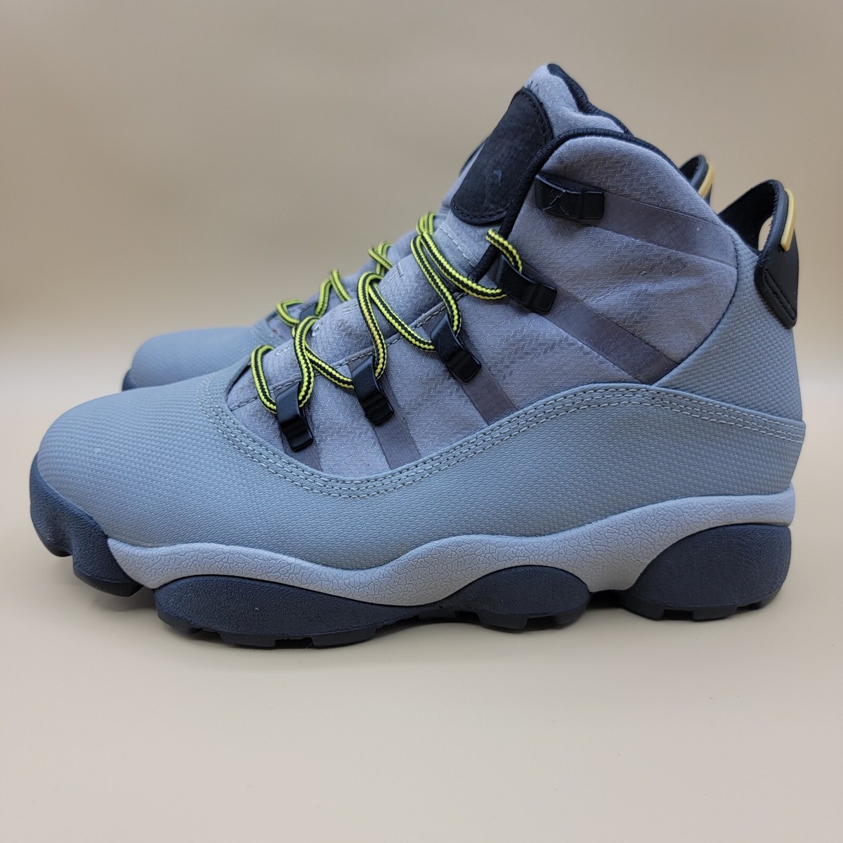 Nike Jordan 6 Ring Winterized Men's Boots Size 7 Grey Black