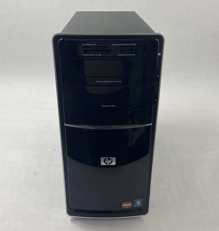 HP Pavilion P6720F MT Phenom II X4 890T 2,90 GHz 4 GB de RAM sin disco duro sin sistema operativo Foto 2 de 4