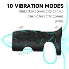 Electric Male-Penis-Extender-Enlarger-Sleeve-Reusable-Delay-Ejaculation for Male