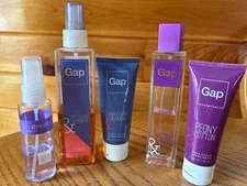 Women's GAP Body Mist, Perfumes, Lotions PEONY &COTTON, DREAM, WHIP Cashmere HTF