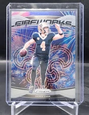 2024 Panini Prizm - Fireworks Derek Carr #11 Base Saints