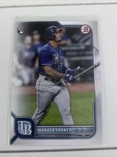 2022 Bowman Wander Franco #12 Rookie Baseball Card RC Tampa Bay Rays 610