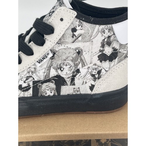 Vans Sneaker X Sailor Moon Pretty Guardian The Lizzie Schwarz Weiß Damen 5 Neu - Bild 4 von 10