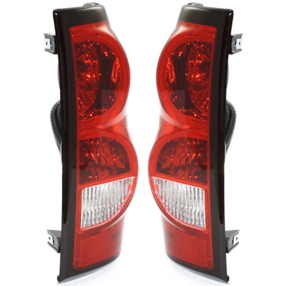 Conjunto de luces traseras con moldura negra izquierda y derecha para Silverado 1500 2500HD 3500 2003-2006 Foto 4 de 4