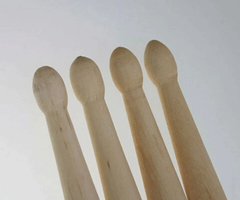 4 pares de baquetas 5A baquetas madera de arce banda de música jazz rock NUEVO Foto 3 de 4