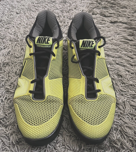 Nike Tennis Air Max Courtballistec 2.3 Hot Lime/BLack  Rafa Nadal 2010 US Open - Picture 3 of 8