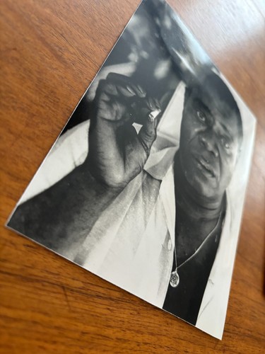 Herb Snitzer LOUIS ARMSTRONG 1960 Retrato Gelatina Plateada Original - Imagen 3 de 4