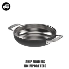 Demeyere Black 59.5-inch, 18/10 Stainless Steel, Frying Pan