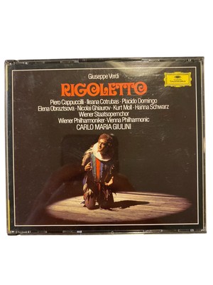 Verdi  Rigoletto Full Opera Box 2 CDs Carlo Maria Guilini Deutsche Grammophon