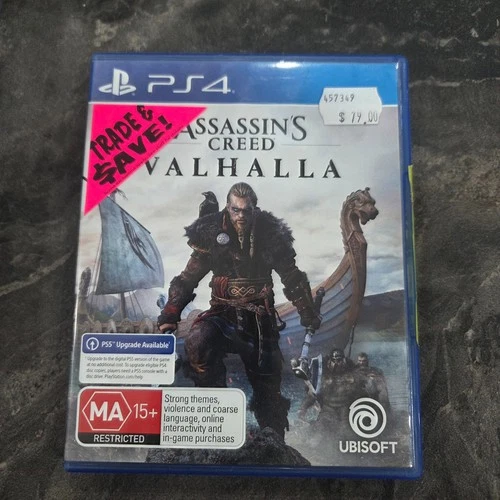 Assassin's Creed Valhalla -- Standard Edition (Sony PlayStation 4, 2020)