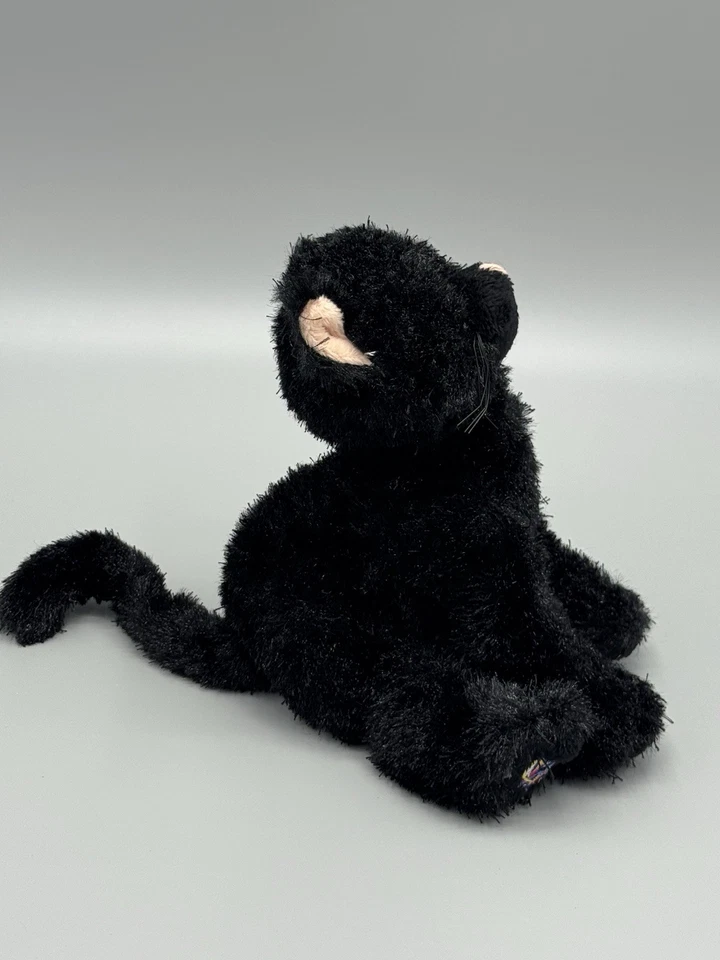 Ganz Webkinz Black Cat Stuffed Animal Plush 8 Inch Stuffed Animal HM135 - Image 3 of 4