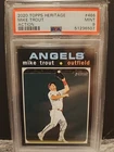 2020 Topps Heritage - Action Variation Mike Trout PSA 9