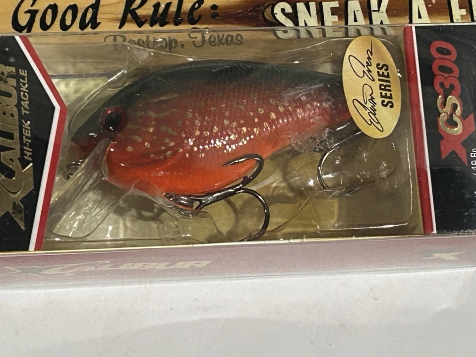 Discontinued Xcalibur XCS300 CRANKBAIT Rayburn Gold Silent 3/4 Oz FISHING LURE - Image 2 of 3
