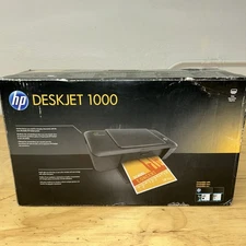 HP Deskjet 1000 Standard Inkjet Printer J110A Hp 61 Ink Included NEW SEALED
