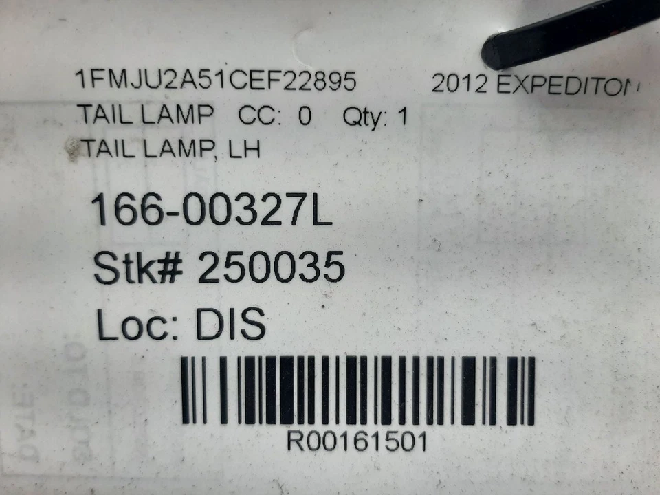 Luz trasera exterior izquierda Ford Expedition 2007-2017 conductor 7L1Z13405AA Foto 3 de 4