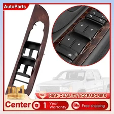 Driver Left Side Master Window Switch Bezel Cover For Chevy GMC Sierra 2007-2009