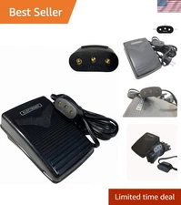 Durable Foot Control Pedal and Power Cord - Variable Speed for Sewing Machines