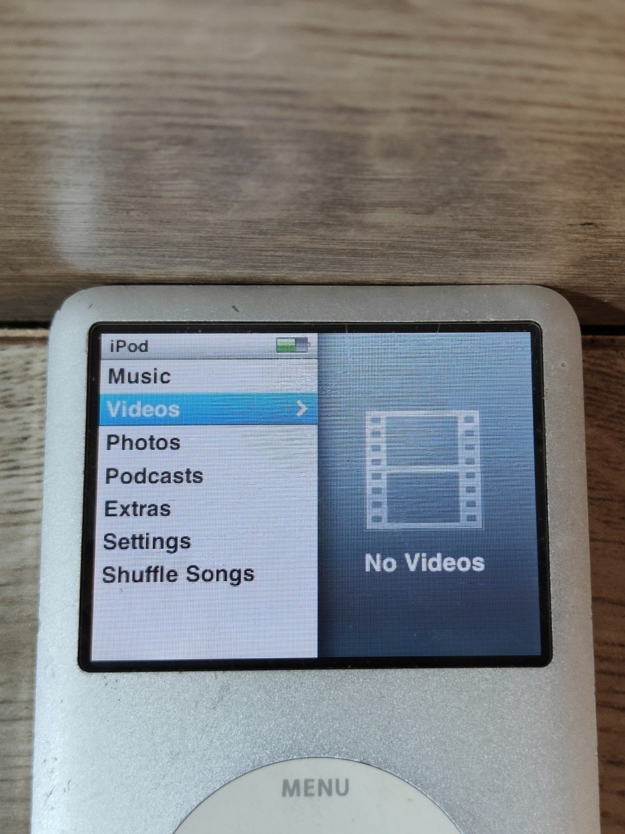iPod classic 80GB A1238 シルバー Apple iPod classic 6th Generation Silver (80 GB) for sale