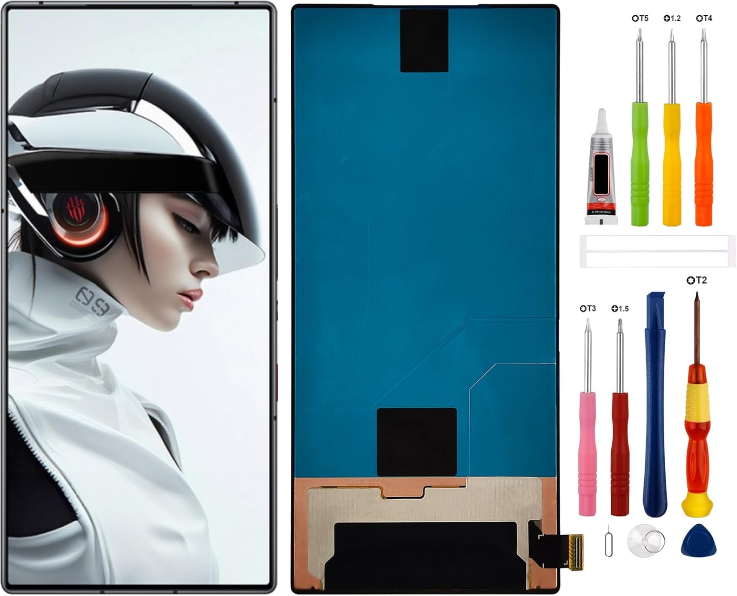 Replacement Compatible with ZTE Nubia Red Magic 9 Pro Red Magic 9 pro NX769J no