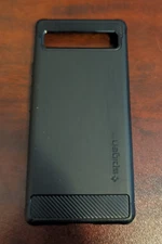 Spigen Rugged Armor Case for Pixel 6A plus glass screen protector