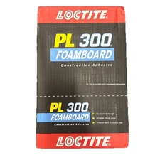 Loctite PL300 Foamboard Acrylic Latex Construction Adhesive 28 oz, Case of 12