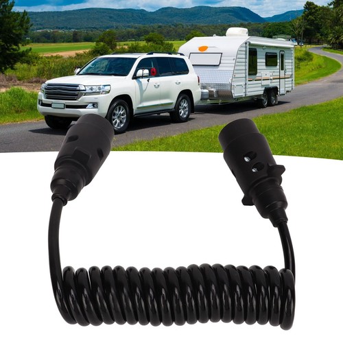 Trailer Wiring Adapter Flame Retardant Trailer Extension Cable 2m 7Pin Plug - Picture 6 of 22