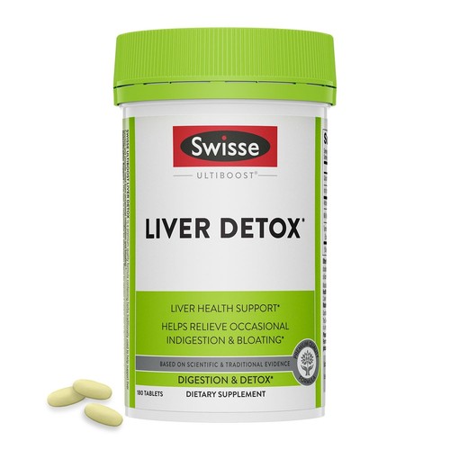 Swisse Milk Thistle Liver Cleanse Detox & Repair | Liver Detox & Liver Suppor...