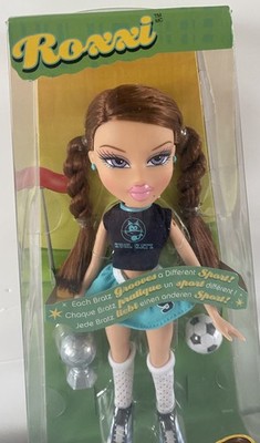 Bratz Play Sportz Roxxi Football Fußball Puppe Neu in OVP MGA selten Vintage