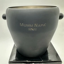 Mumm Napa BergHoff Champagne Ice Bucket Black in Original Box