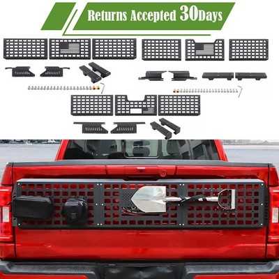 Tailgate Bed Molle Panel Truck Rear Bed Storage Panel For 2009-2025 Ford F-150