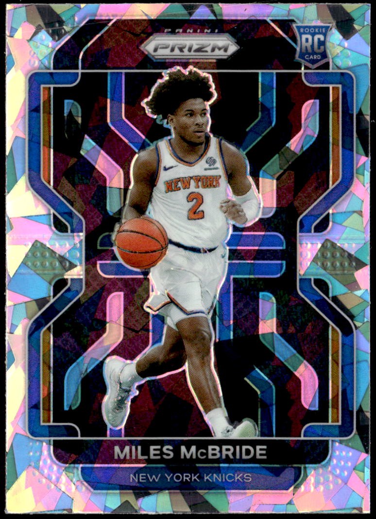 2021-22 Panini Prizm #283 Miles McBride Ice Rookie E1
