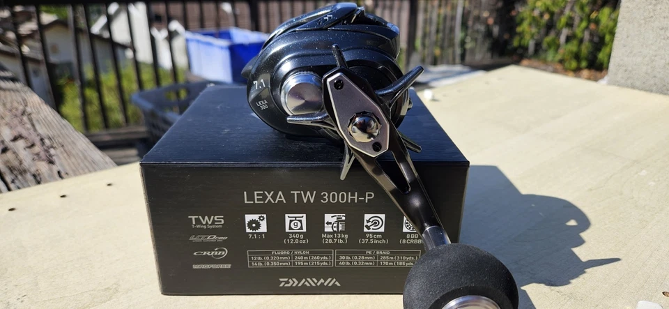 Diawa Lexa 300 TW H-P Nuevo en Caja incluye Trenza Foto 3 de 4