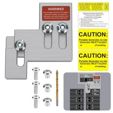 PFCKE Generator Interlock Kit Compatibles with Square D QO or Homeline 100 or...