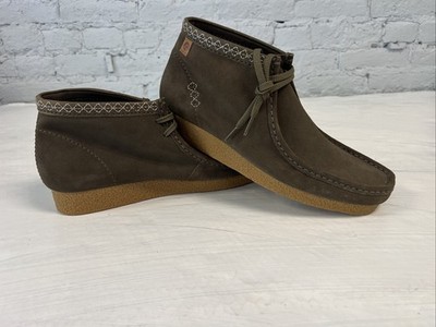 Clarks Dark Brown Suede Chukka Wallabee Boots US 12M size 26156606_GW_1__43976.  main image 3