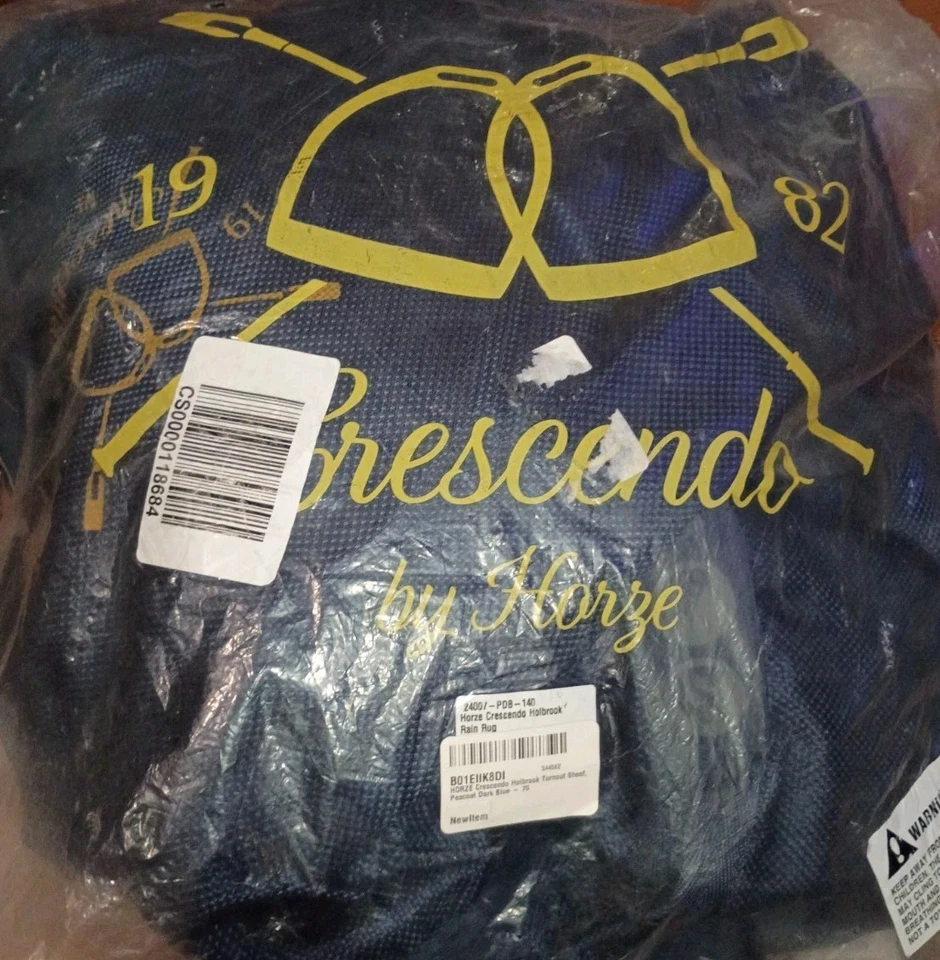 Alfombra de lluvia Horze Crescendo Holbrook, sábana de participación - azul oscuro -75 Foto 3 de 3