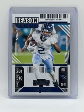2024 Panini Contenders #96 Tyjae Spears Season Ticket Retail