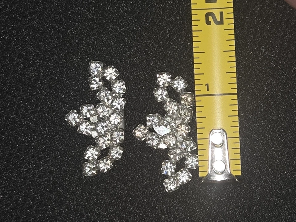 Винтажные зажимы для обуви со стразами ирландская троица вечность узел трикетра зажим на 80-х - Изображение 2 из 3