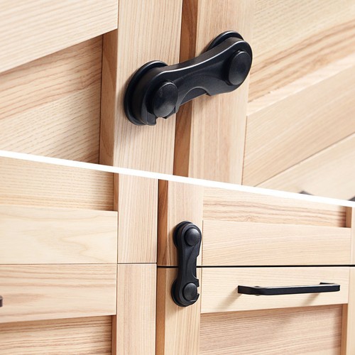 Child Safety Cabinet Locks (10 Pack) - Baby Proofing Latches for Drawers Toilet - Picture 9 of 9