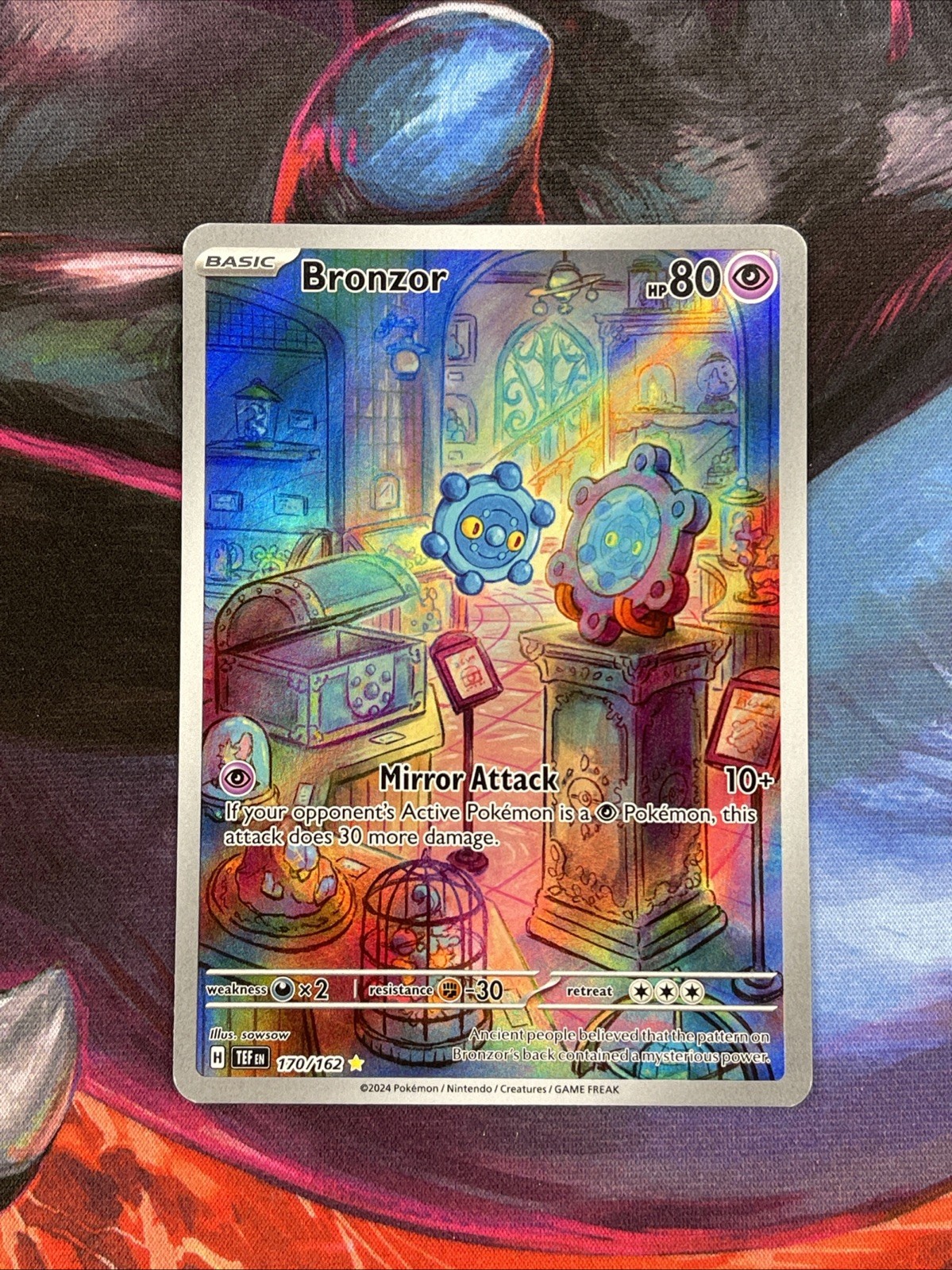 Pokémon TCG Bronzor Scarlet & Violet Temporal Forces 170/162 Near Mint